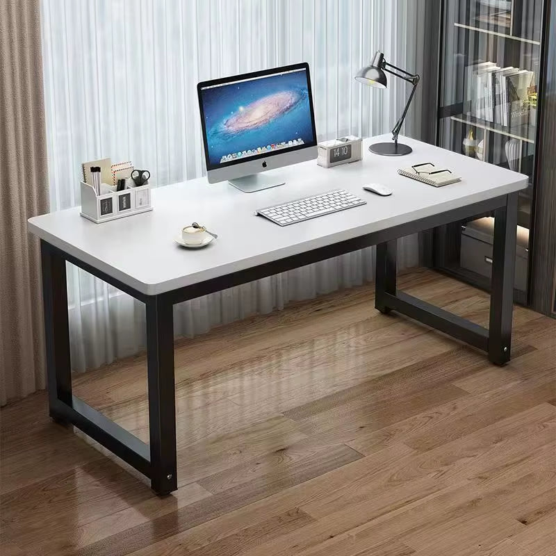 Multi-Color White Color Computer Table Office Furniture Wholesale Single Student Desk Matt Small Home for Office Home School