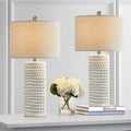 Anazagene 24'' H Ceramic Table Lamp Set (Set of 2)