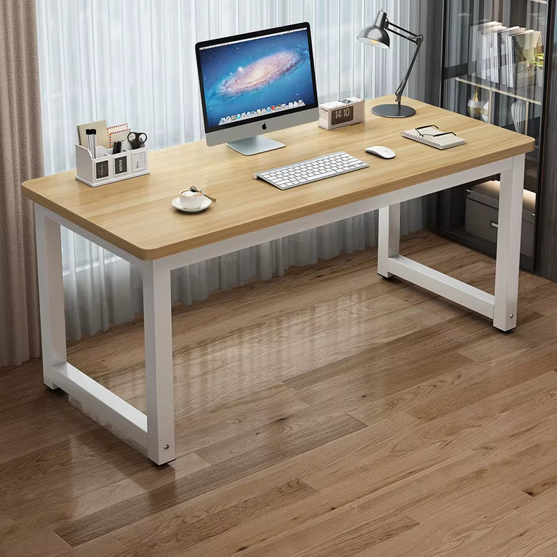 Multi-Color White Color Computer Table Office Furniture Wholesale Single Student Desk Matt Small Home for Office Home School