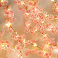 180CM Artificial Sakura Flowers Vine for Wedding Decoration Garden Arch Home Room Decor Party Bridal Fake Silk Outdoor Ornament