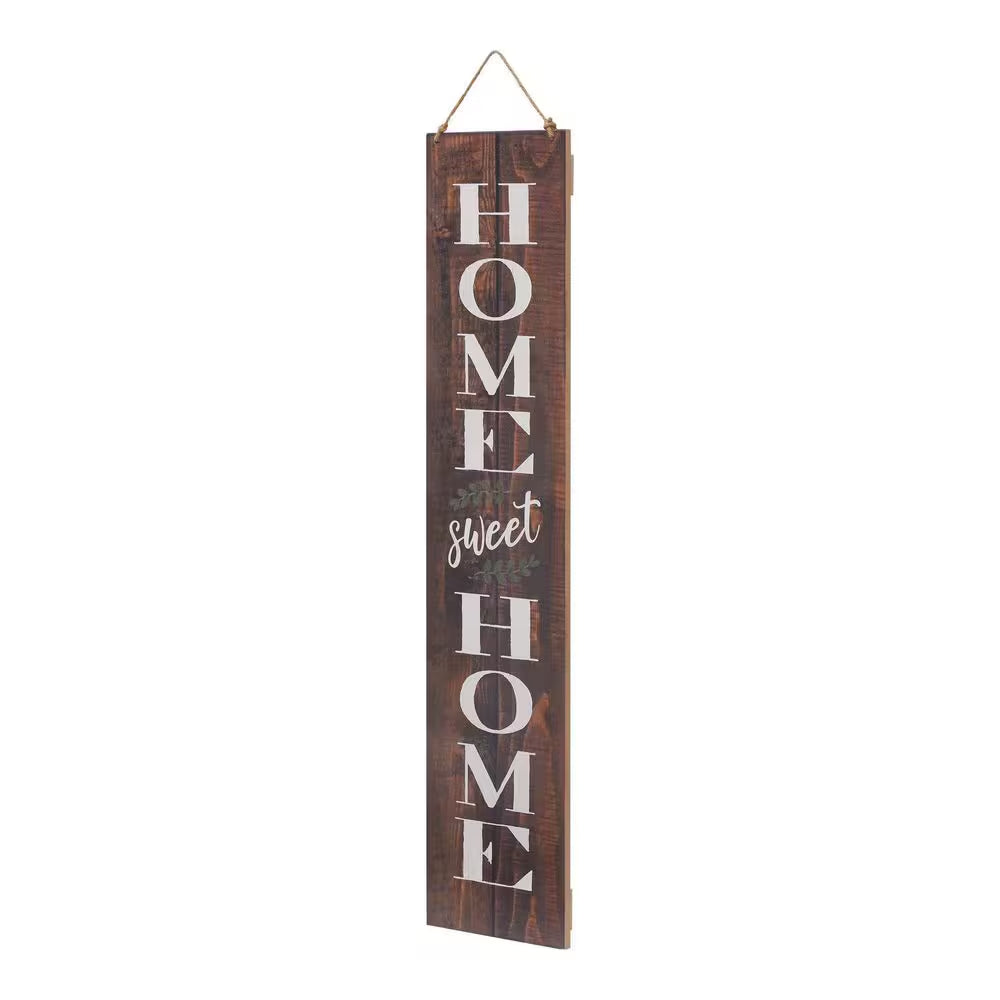 47.5 In. Hello Spring/Home Sweet Home MDF Leaners