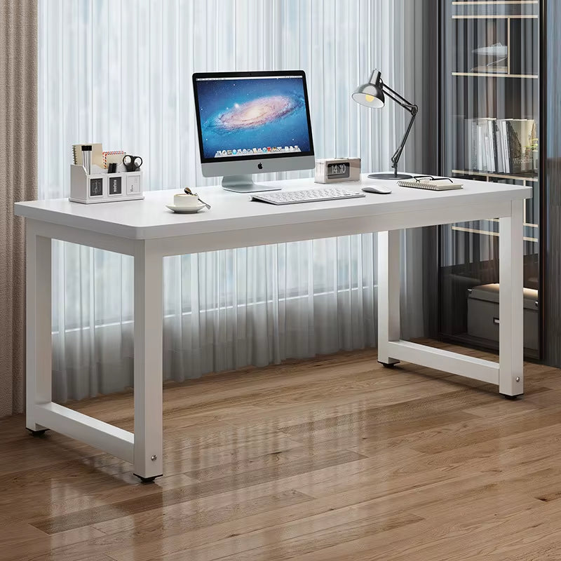 Multi-Color White Color Computer Table Office Furniture Wholesale Single Student Desk Matt Small Home for Office Home School