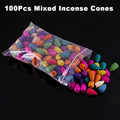 Free 20Pcs Incense Cones Creative Home Decor Backflow Stick Incense Burner Ceramic Censer Home Decoration Use in Home Teahouse