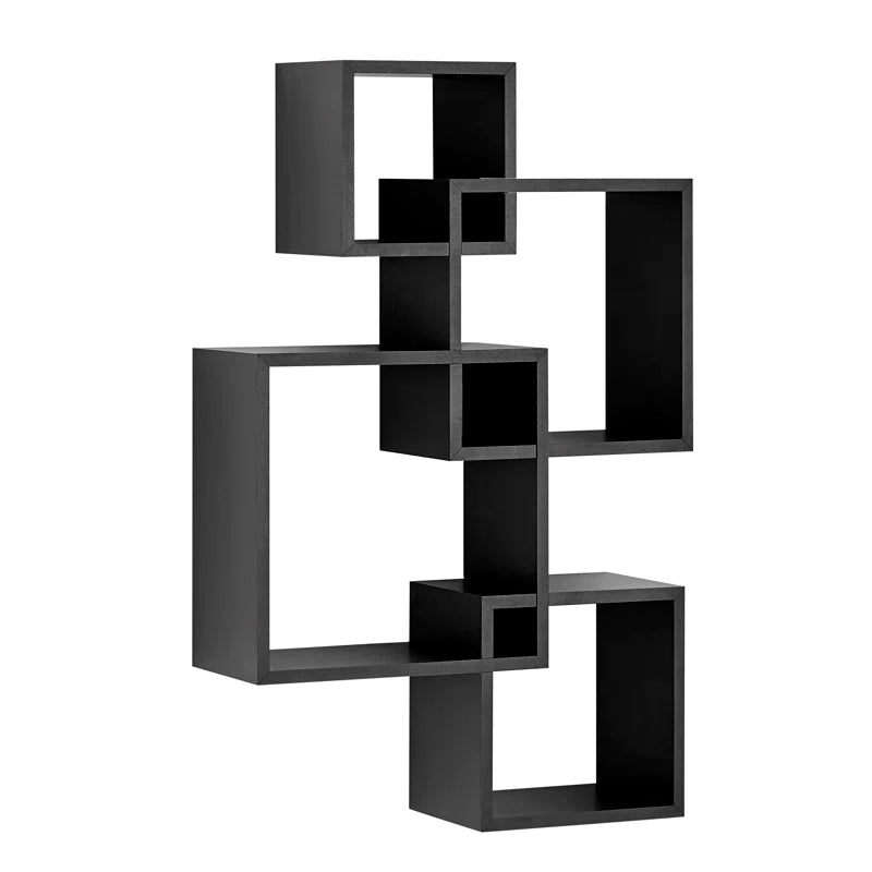 Intersecting Cube Accent Wall Shelf