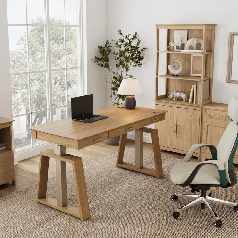 Radnor Electric Standing Desk with 3 Drawers