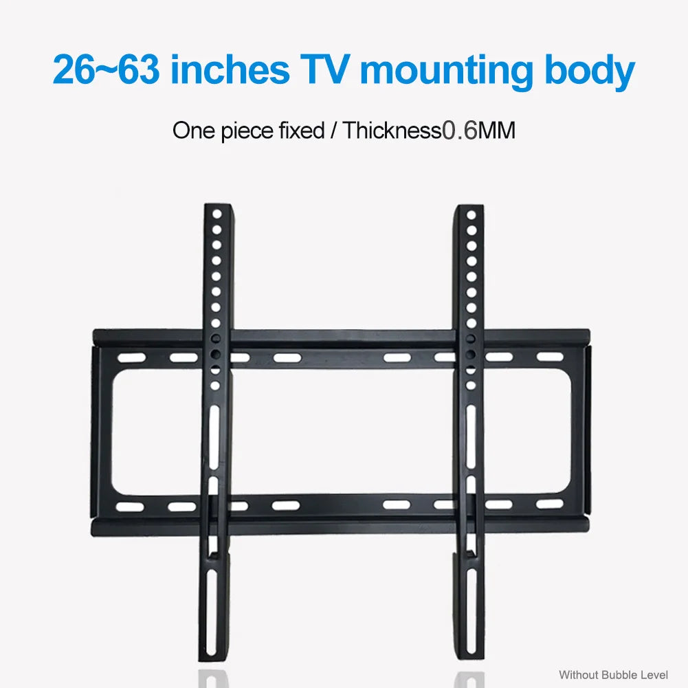 26-63 inch TV Wall Mount Bracket Universal TV Mount Monitor Holder Adjustable Low Profile Flat TV Wall Mount for LCD LED Monitor
