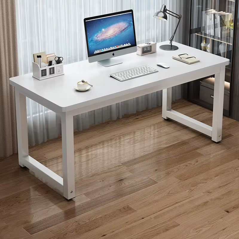 Multi-Color White Color Computer Table Office Furniture Wholesale Single Student Desk Matt Small Home for Office Home School
