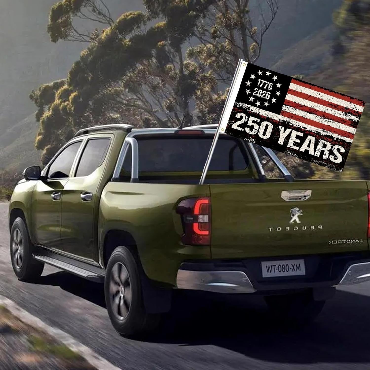 250 Years America Flag, 3X5 Ft, USA 250Th Anniversary Patriotic Design,1776-20