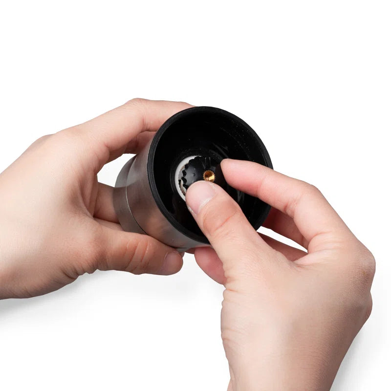 Pro Salt and Pepper Mill Set with Adjustable Ceramic Rotor