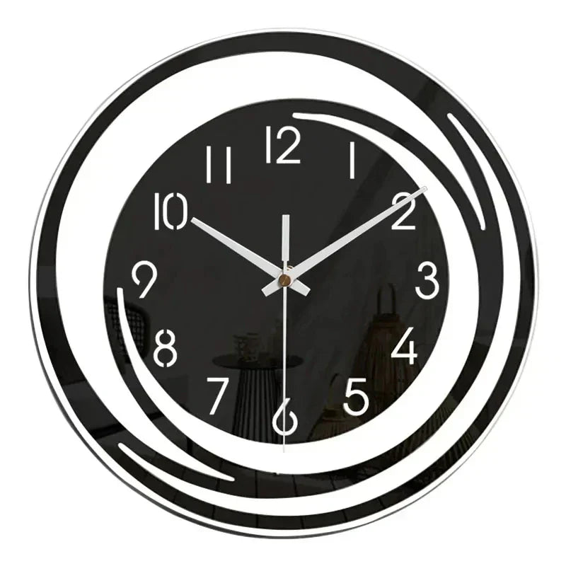 Contemporary Wall Clock for Modern Home Decor – Minimalist Timepiece for Living Room, Office and Bedroom