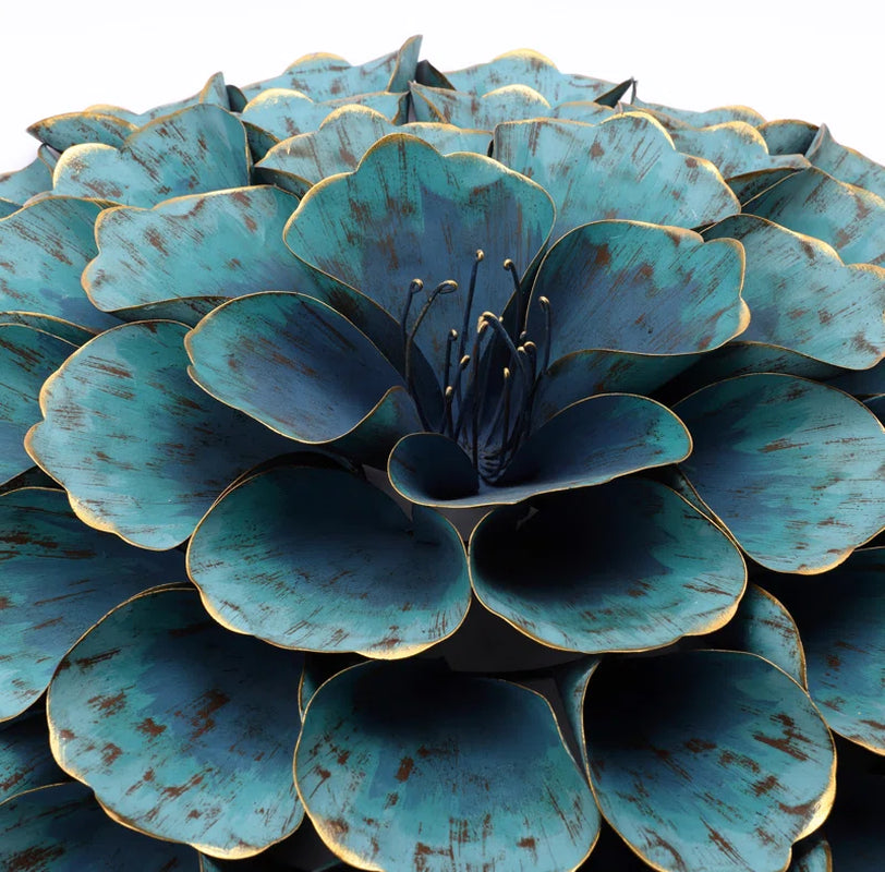 Handmade Traditional Plants & Flowers Wall Decor on Metal