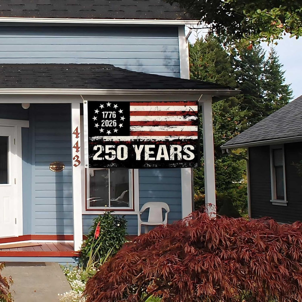 250 Years America Flag, 3X5 Ft, USA 250Th Anniversary Patriotic Design,1776-20