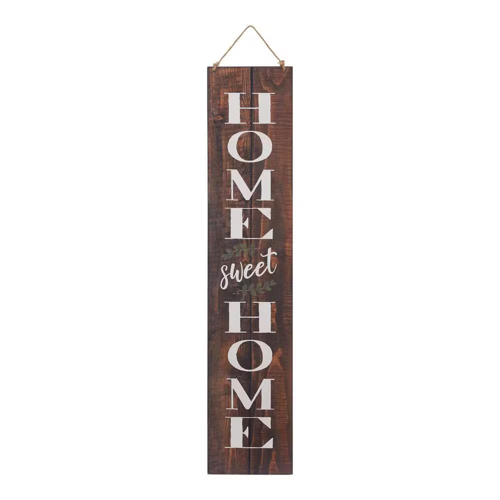 47.5 In. Hello Spring/Home Sweet Home MDF Leaners