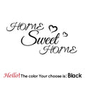Home Sweet Home Home Decoration Accessories for Bedroom Vinyl Decals Diy Pvc Home Decoration Accessories