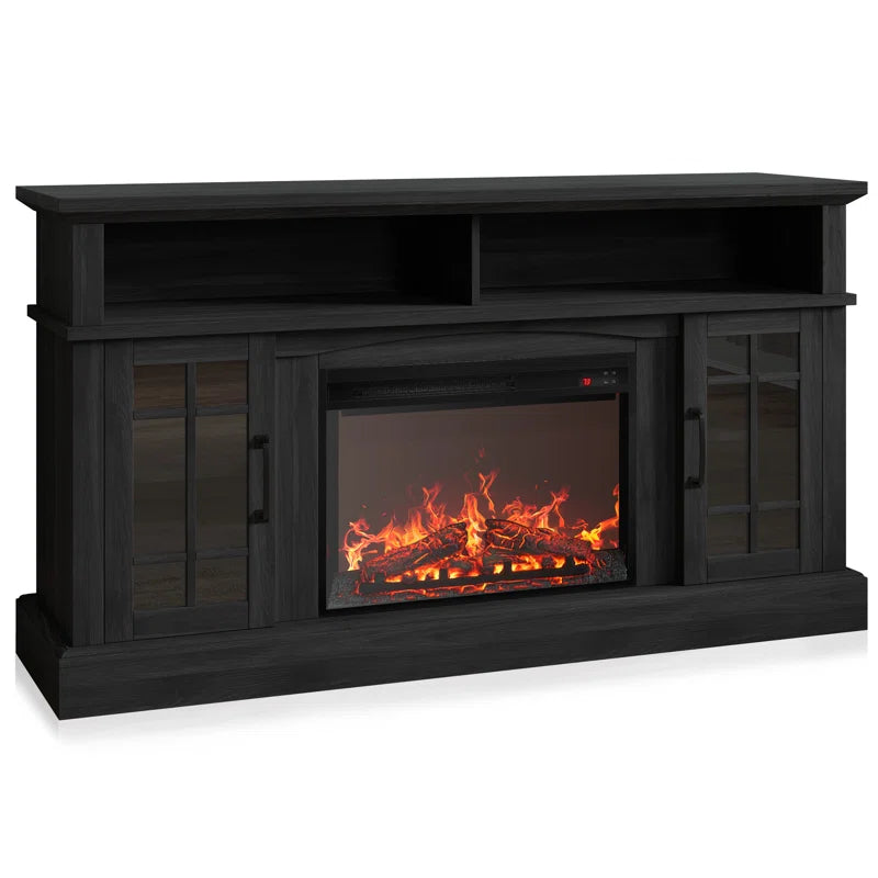 Kehaulani 65" Media Console TV Stands with Electric Fireplace
