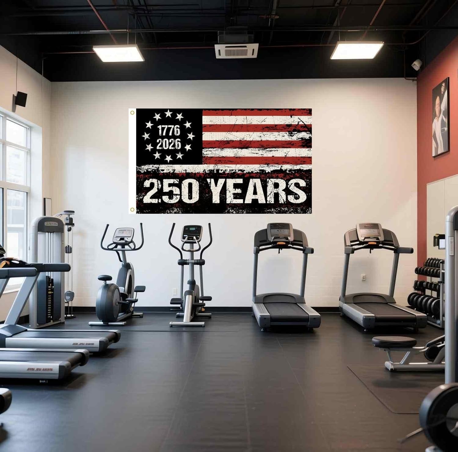 250 Years America Flag, 3X5 Ft, USA 250Th Anniversary Patriotic Design,1776-20