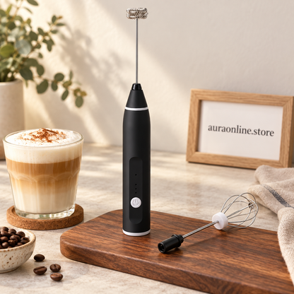 2 in 1 Portable Milk Frother and Egg Beater