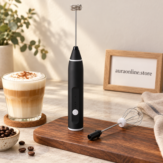 2 in 1 Portable Milk Frother and Egg Beater