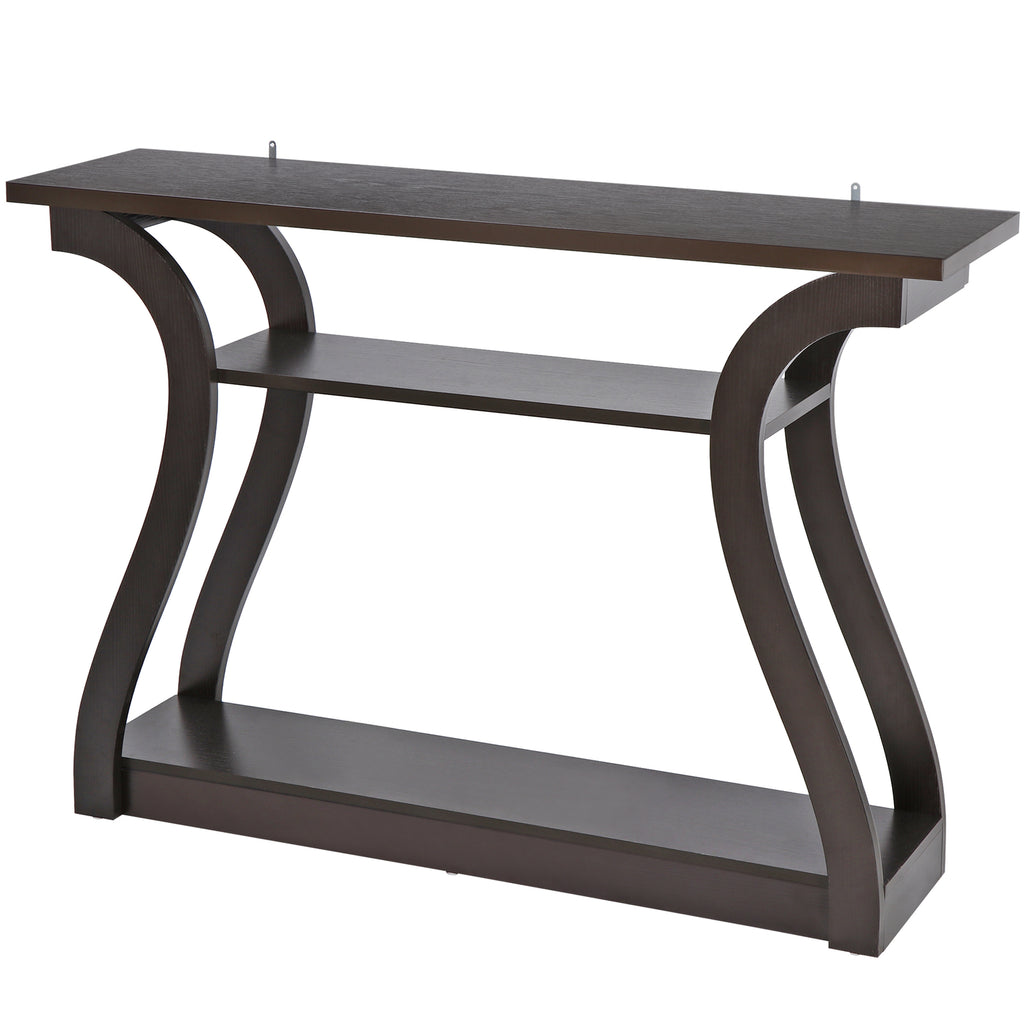 47" Console Table Side Stand Sofa Entryway Hall Display Storage Side Table Desk
