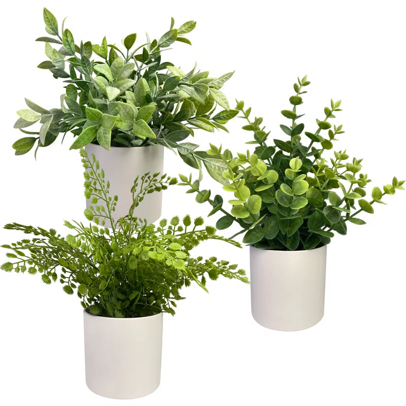 Faux Plants 10'' Faux Plant in Ceramic Pot