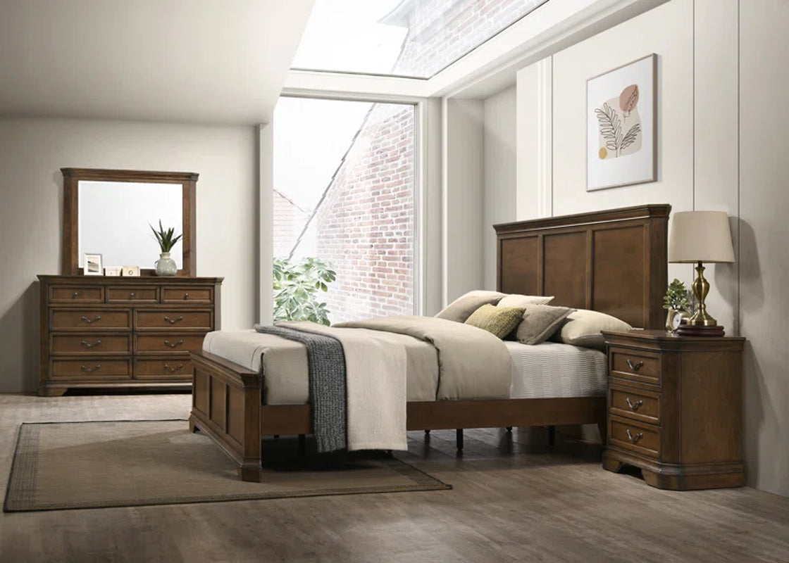 Ailany Wood Bedroom Set