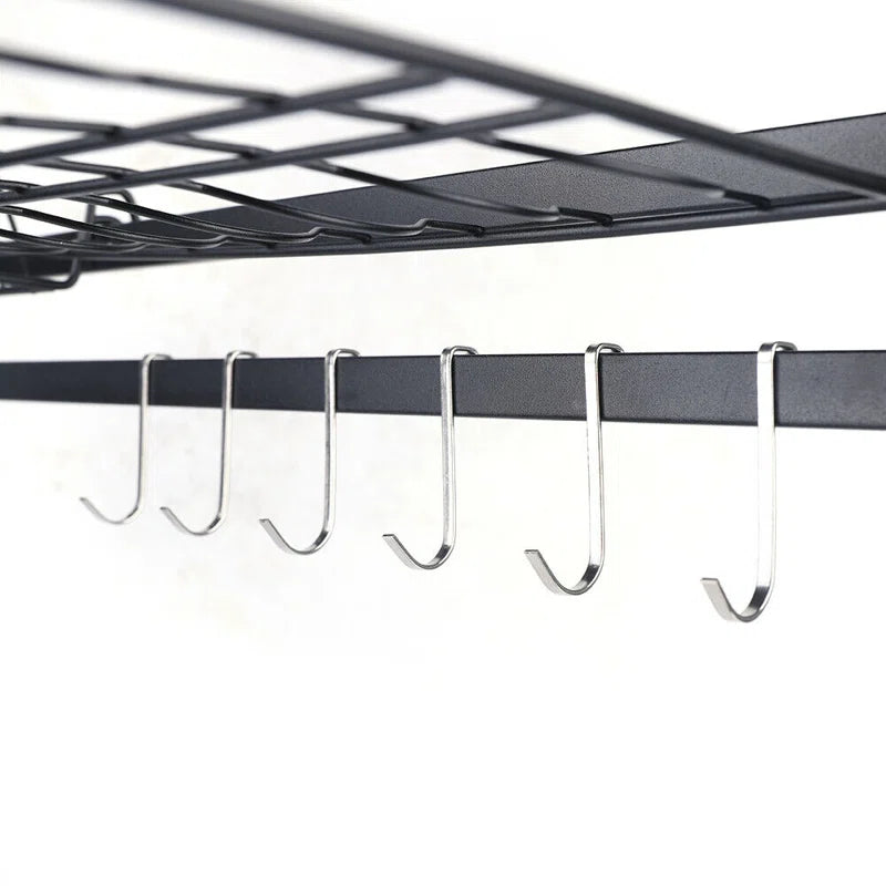 Stainless Steel Double-Layer Drain Rack Kitchen Storage Rack Sink Rack