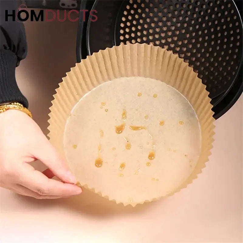 Disposable Air Fryer Paper Liner-50pcs (Premium Plastic Packing High Quality)