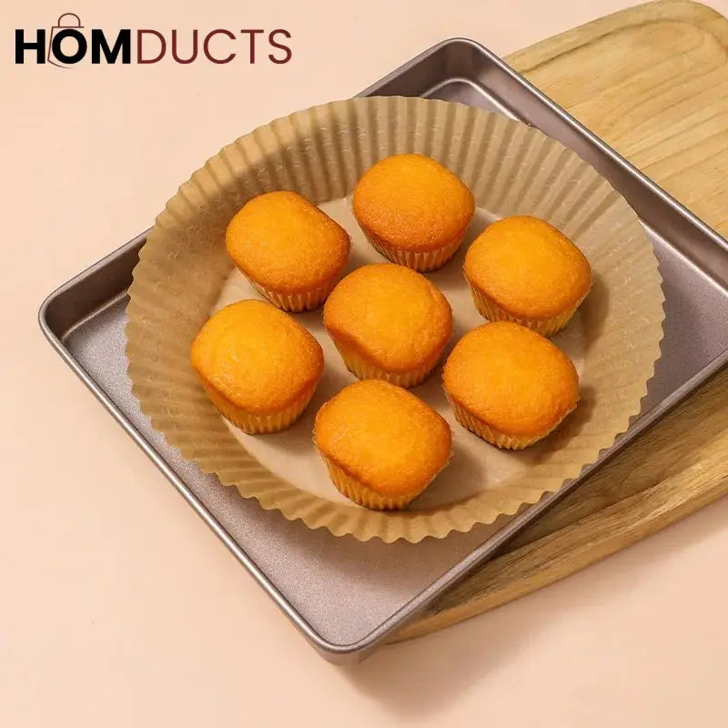 Disposable Air Fryer Paper Liner-50pcs (Premium Plastic Packing High Quality)