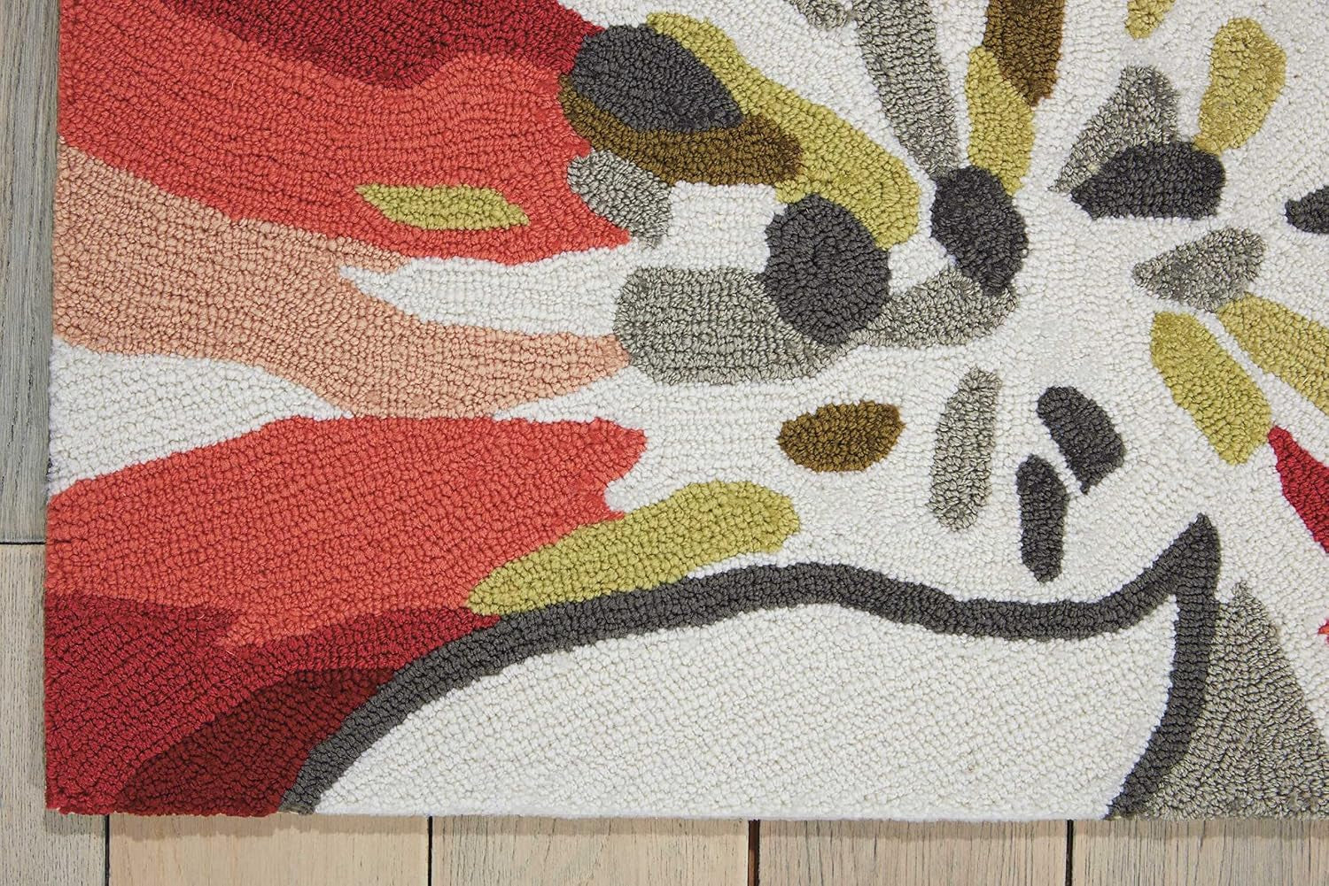 Home Fantasy Ivory 2'3" X 8' Area Rug - Easy Clean, Non Shedding, Bed Room, Living Room, Dining Room, Kitchen (8' Runner)