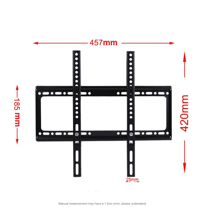 26-63 inch TV Wall Mount Bracket Universal TV Mount Monitor Holder Adjustable Low Profile Flat TV Wall Mount for LCD LED Monitor