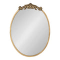 Damiere Metal Oval Mirror