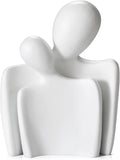 Sculptures Home Decor Lover Statues- 8 Inch, Resin Modern Home Decor Couple Statues，Decorations for Living Room Office Bookshelf Bedroom