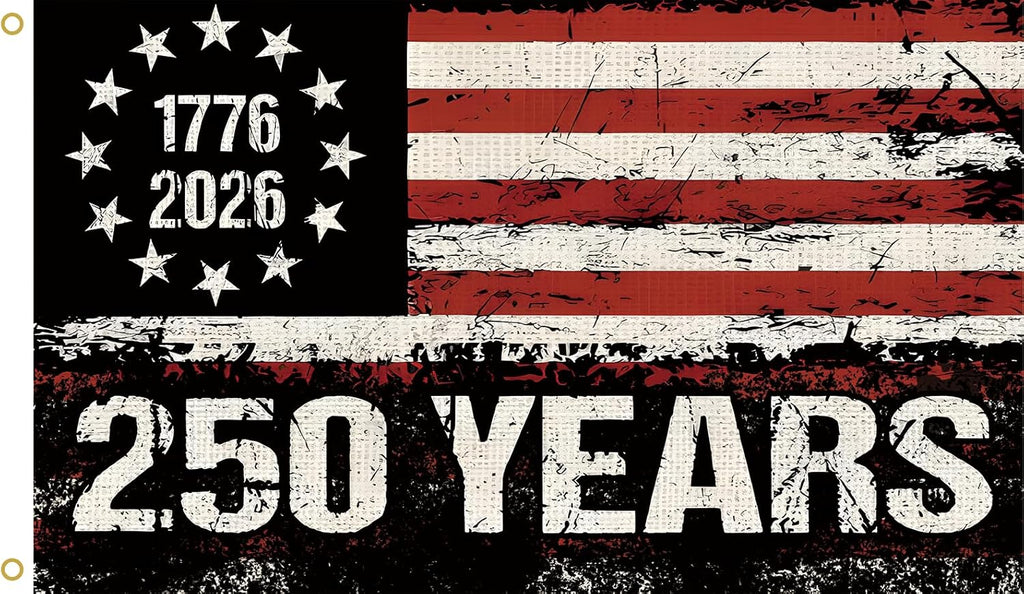 250 Years America Flag, 3X5 Ft, USA 250Th Anniversary Patriotic Design,1776-20
