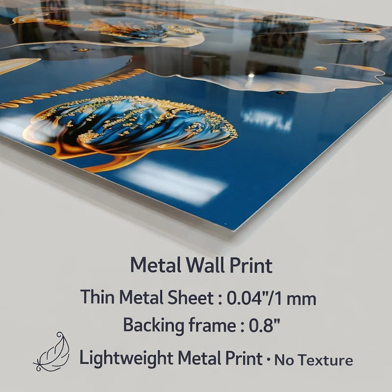 Elman Floral Metal Wall Art