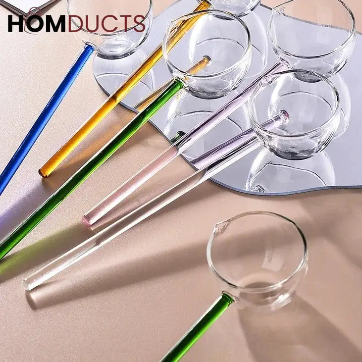 Heat Resistant Borosilicate Glass Tarka Spoon (Box Packing)