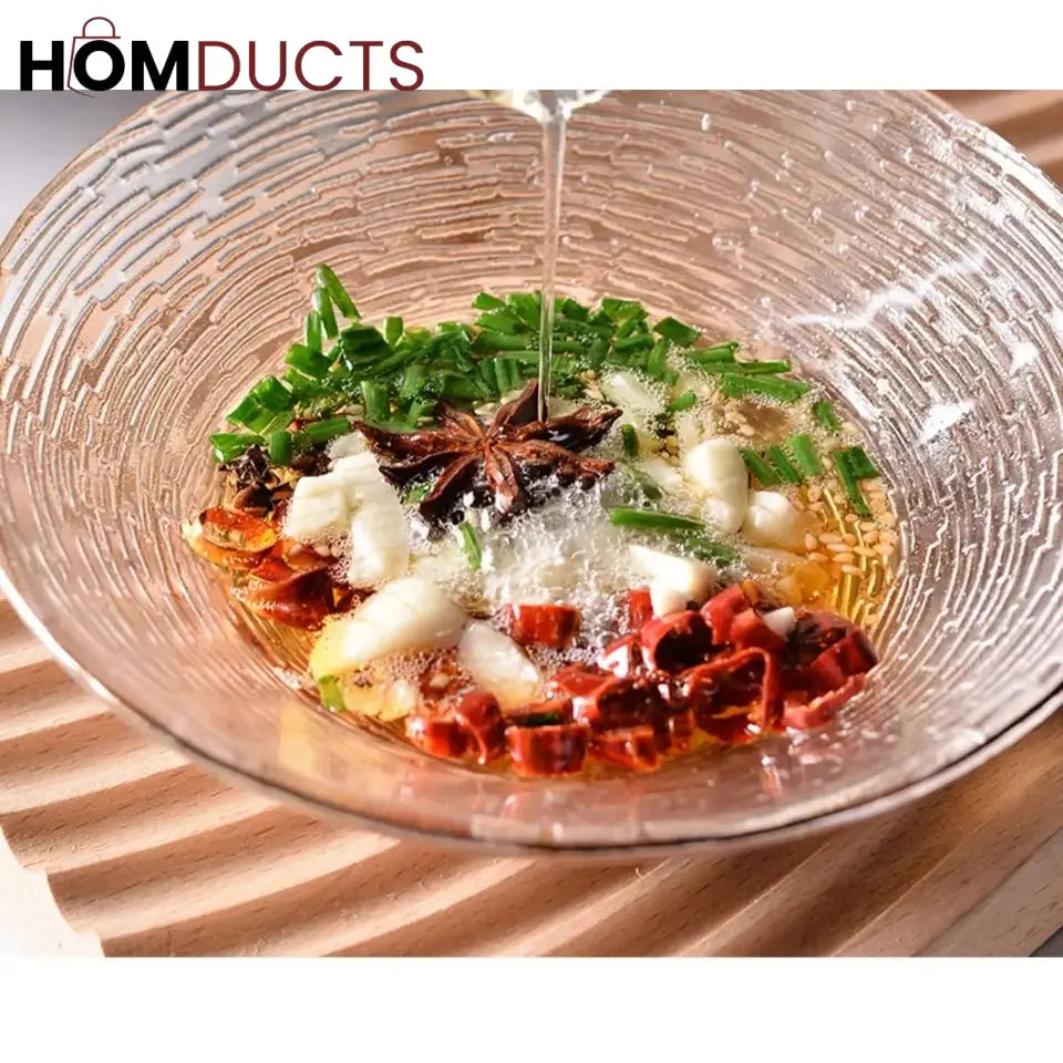 Heat Resistant Borosilicate Glass Tarka Spoon (Box Packing)